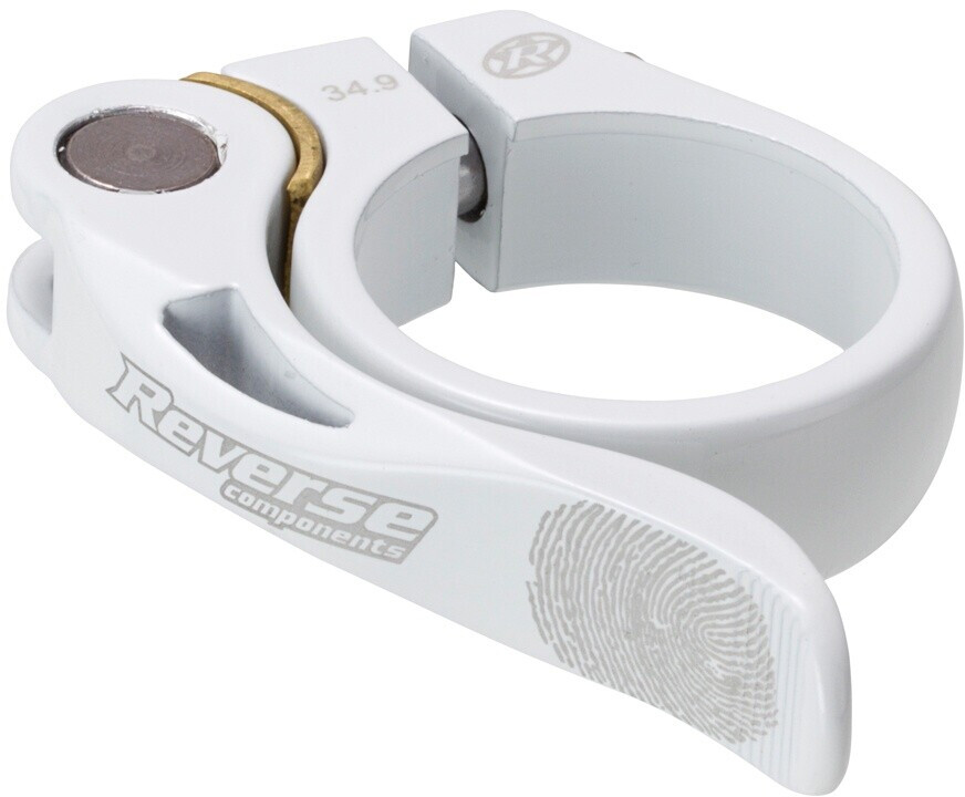 Reverse Long Life Sattelklemme 34,9mm white