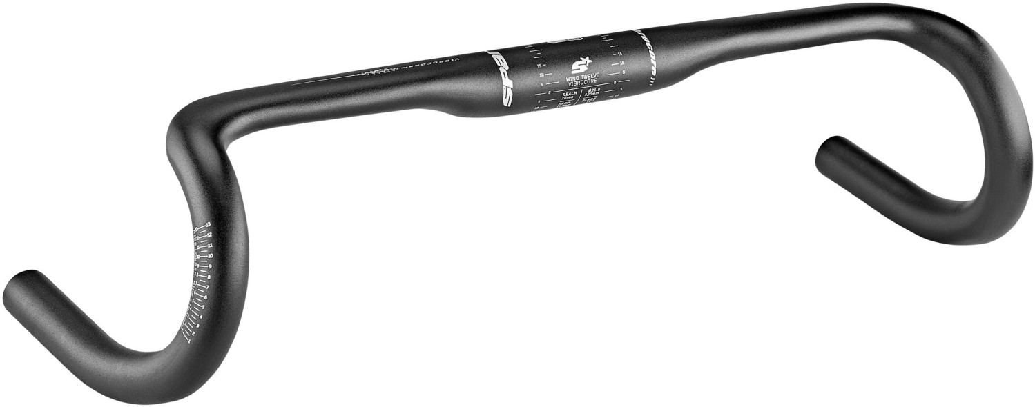 Spank Wing 12 Vibrocore Dropbar handlebar Ø31,8mm black 460mm