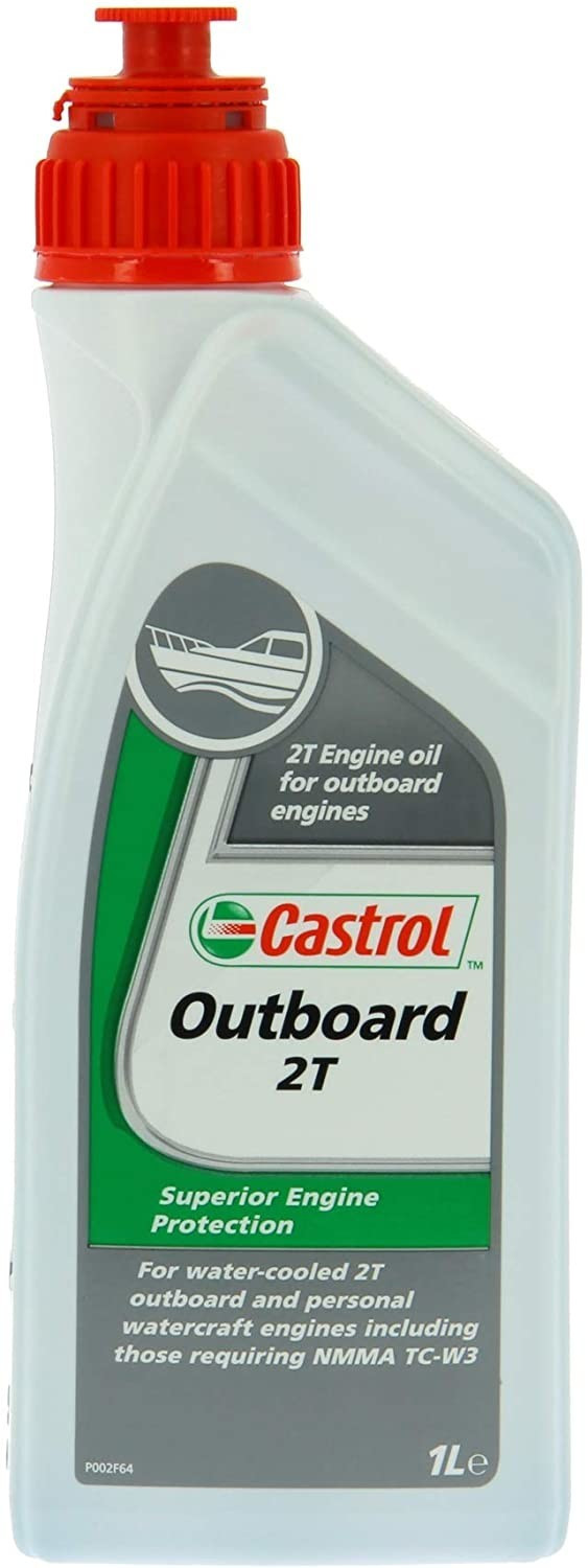 Castrol 1848096 Outboard Engine Oil 2-Stroke 1L
