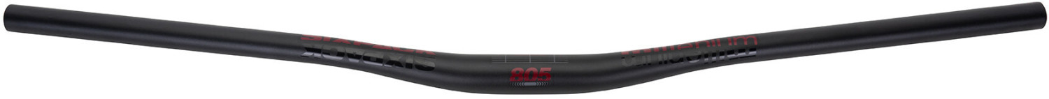 Sixpack Millenium805 handlebar Ø31,8mm 20mm black/red 805mm