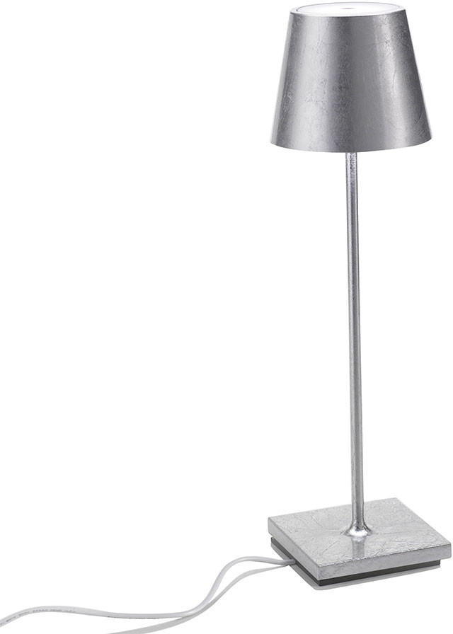 Zafferano Poldina USB LED 38cm Alu Silver (LD0340BFA)