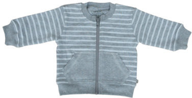 Ebi & Ebi Fairtrade Sweatjacket grau (2330100)