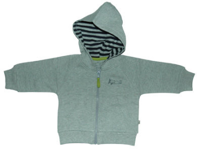 Ebi & Ebi Sweatjacket Flugzeug grau (2330309)