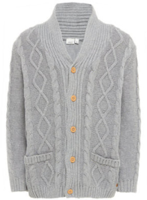 Name It Cardigan Finkal grey melange (13146362-2)