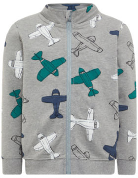 Name It Sweatjacket Nmmgikko grey melange (13148450-1)