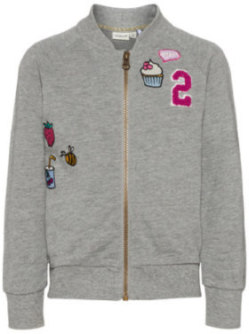 Name It Sweatjacket Nmferbaja grey melange (13150339-1)