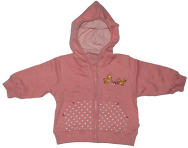 Ebi & Ebi Fairtrade Kapuzen Sweatjacket altrosa (2311417)