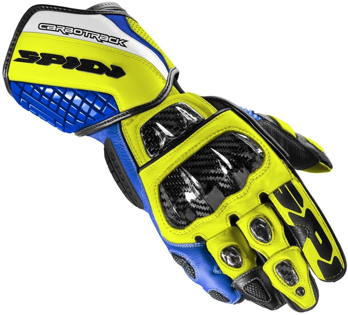 Buy Spidi Carbo Track Evo Blue Yellow from 225.57 Today Best