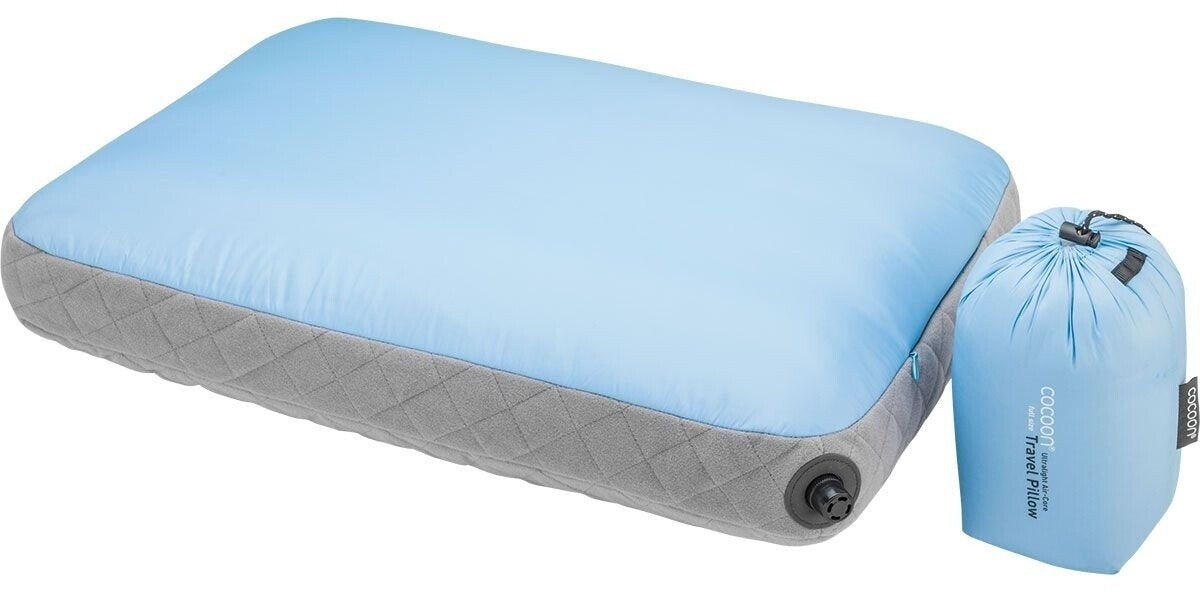 Cocoon Air Core Pillow UL L light blue / grey