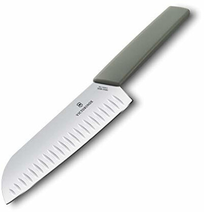 Victorinox Swiss Modern Santoku green