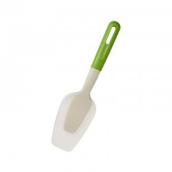 Lékué 0205600V10U150 spatula Smart Tool in green / white, silicone, 30.9 x 8.1 x 1.7 cm