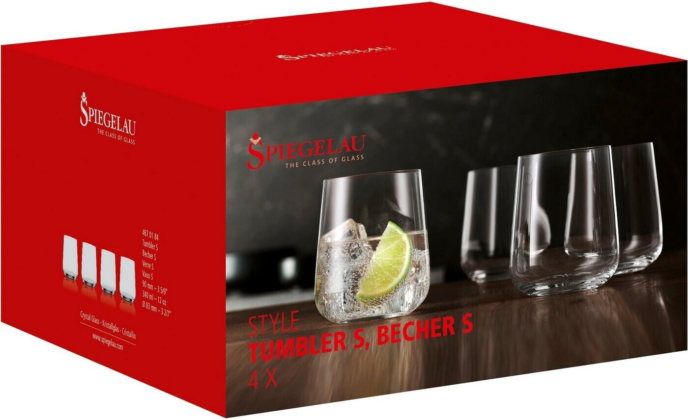 Spiegelau Style Wasserglas 34cl 17,52 Preisvergleich Pack | bei Klar € ab 4er