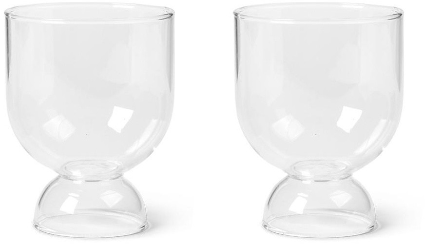 Ferm Living Still water glass 2-pack 25cl