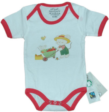 Ebi & Ebi Fairtrade Baby-Body tomato (2300200-4)