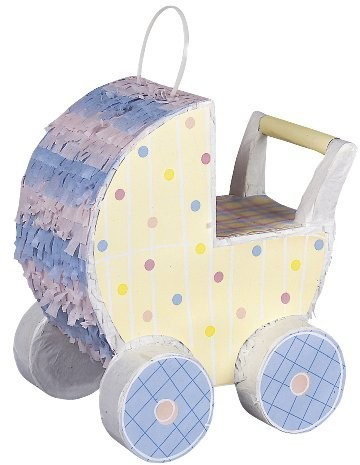 Unique Party Pram Baby Shower Piñata