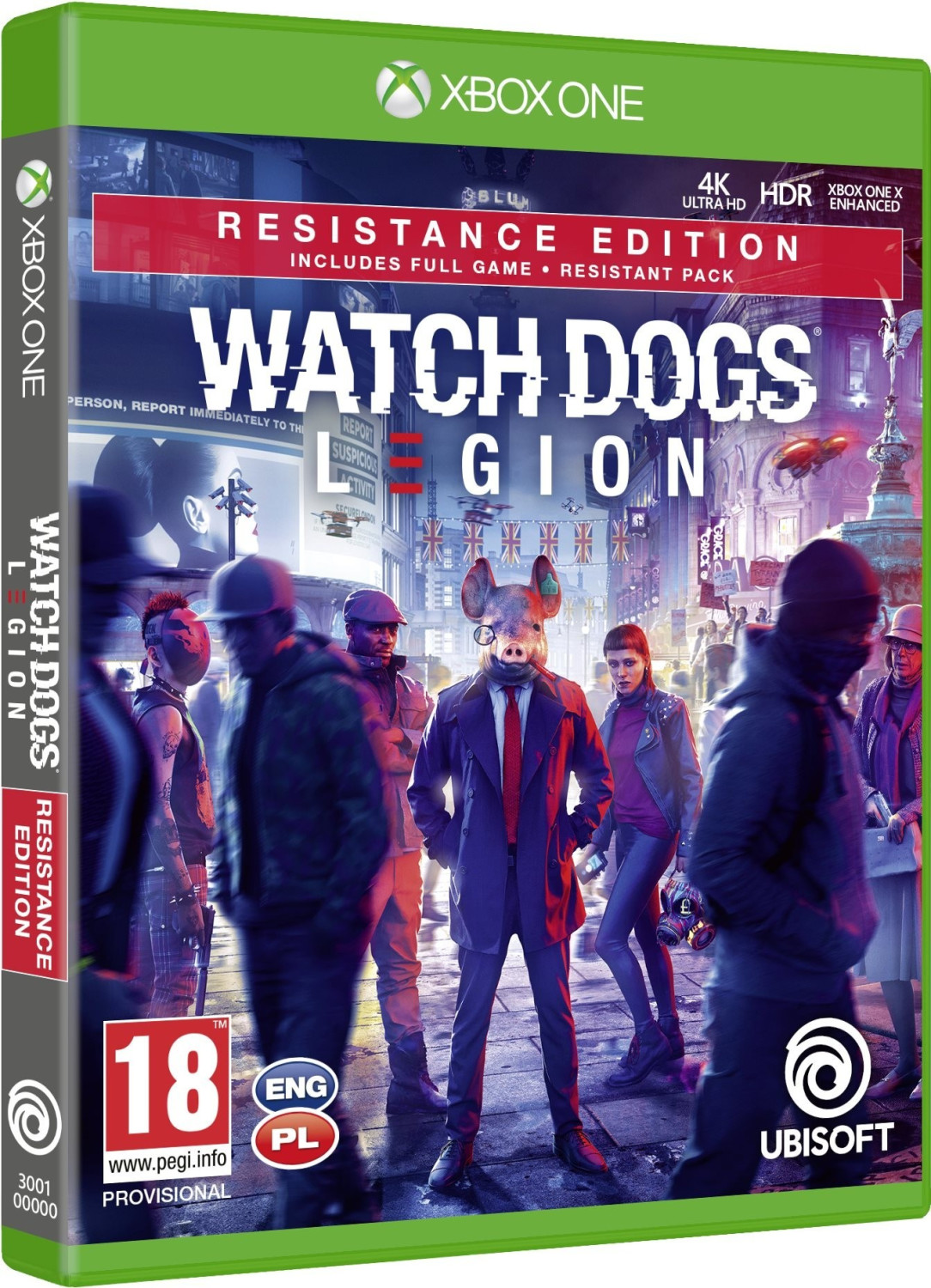 Photos - Game Ubisoft Watch Dogs: Legion - Resistance Edition  (Xbox One)
