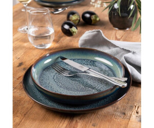 Like. By Villeroy & Boch Crafted Breeze Bowl – 16cm Premium Porcelain, Grey-Blue, Handcrafted Look, Dishwasher Safe