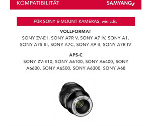 Samyang MF 14mm f2.8 MK2 desde 162,86 € | Compara precios en idealo