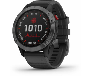 Garmin Fenix 6S Pro, reloj GPS multideportivo premium, tamaño más pequeño,  características de mapeo, música, guía de ritmo ajustado de grado y