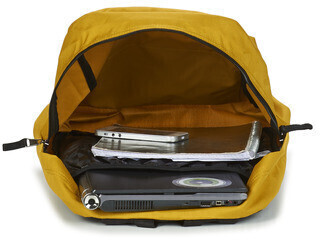Mustard yellow vans backpack online