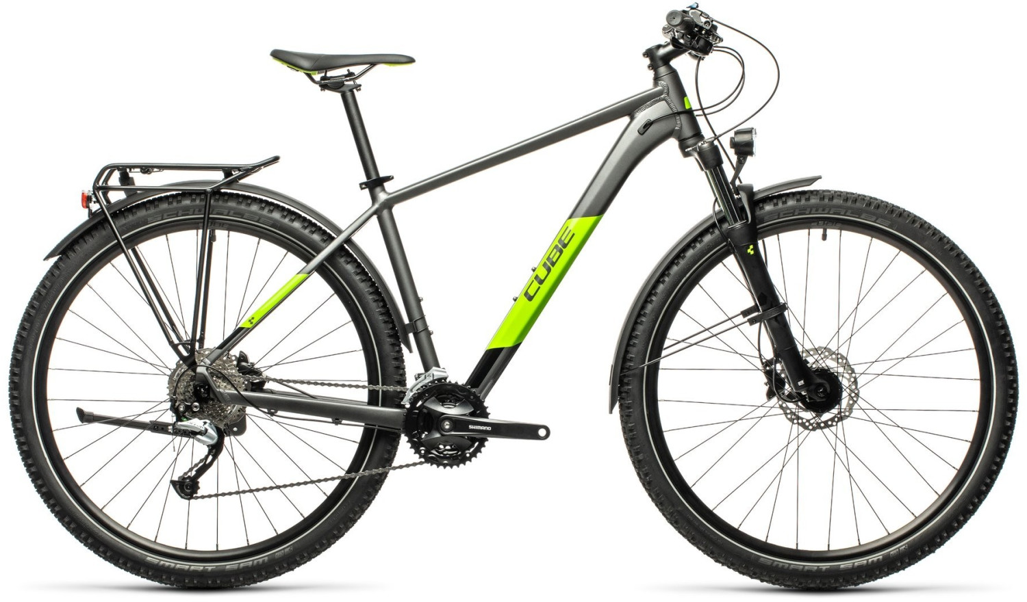 Cube Aim SL Allroad 29 (2021) grey´n´green