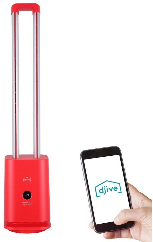 Djive Flowmate Tower One Cherry Red