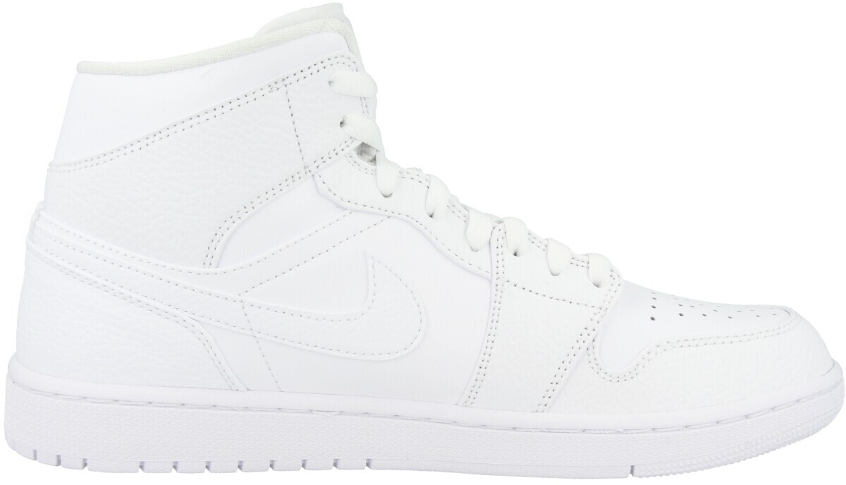 White air jordans mens 2025