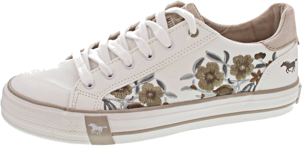 Mustang Mtng Low Top Trainers white/beige (131330314)