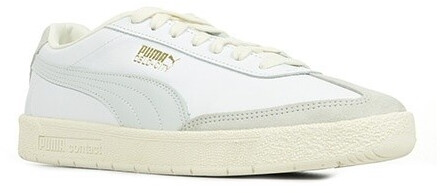 puma oslo femme trainers with in white and tan