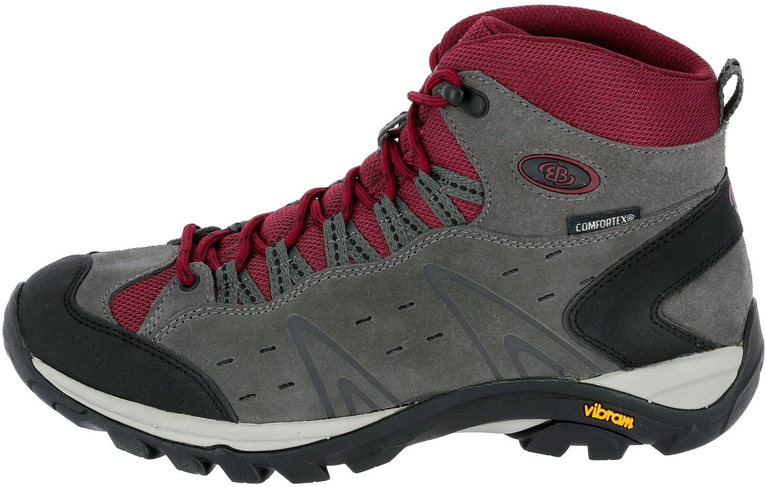 Brütting High Top Trainers Mont Bona grey/red (221124)