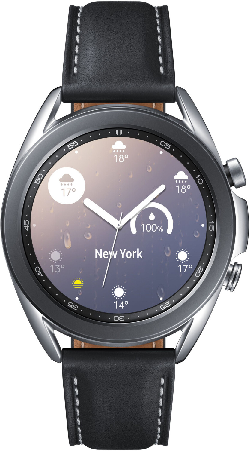 Photos - Smartwatches Samsung Galaxy Watch3 41mm Mystic Silver 