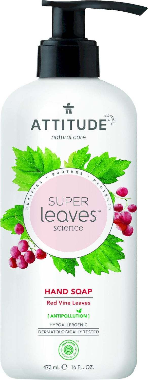 Attitude Super Leaves Hand Soap Red Vine Leaves (473ml)