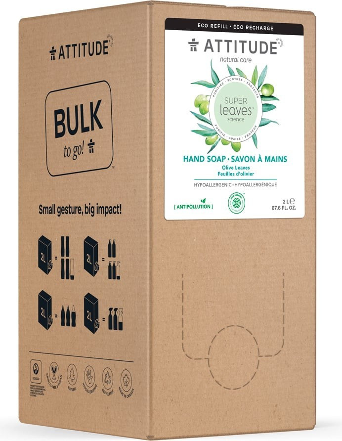 Attitude Super Leaves Hand Soap Olive Leaves (2 L)