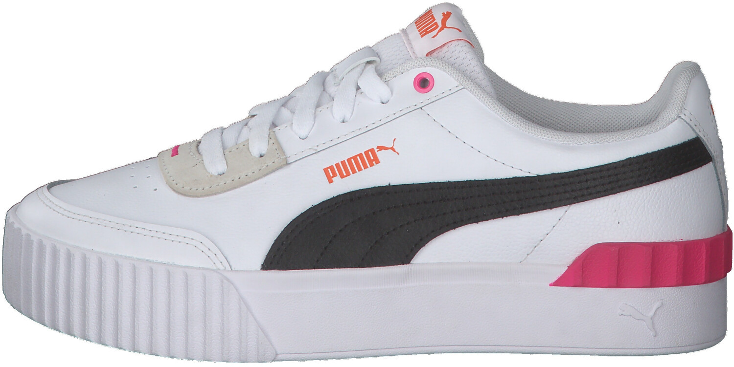 puma carina white pink