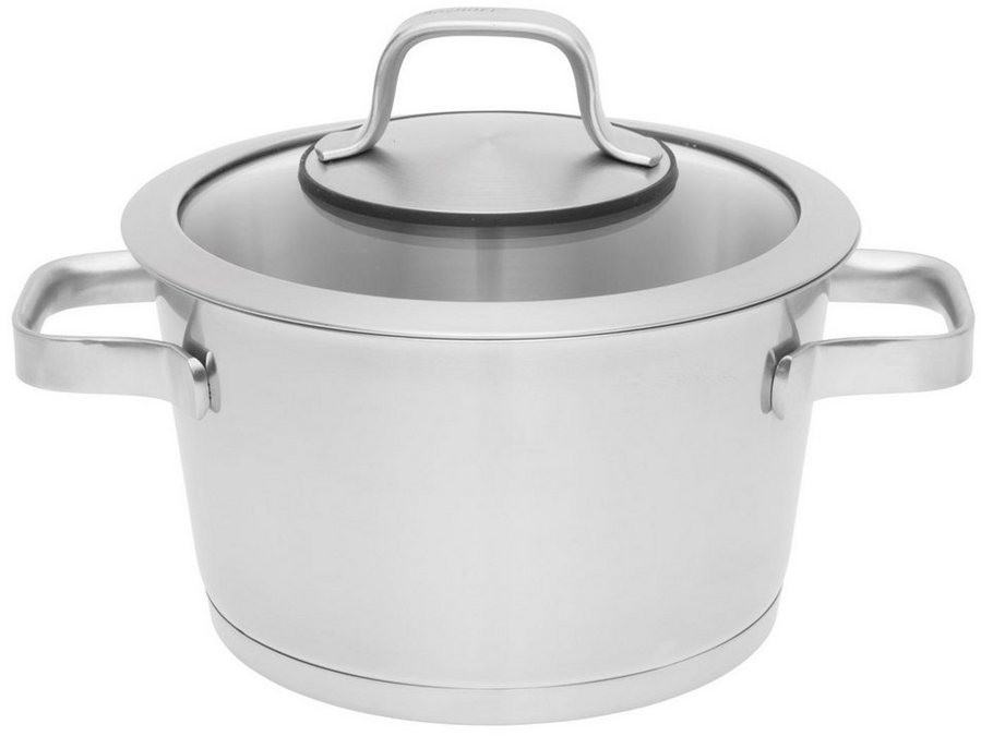 BergHOFF Cookware Manhattan 18 cm stainless steel 18/10, (2 pieces)