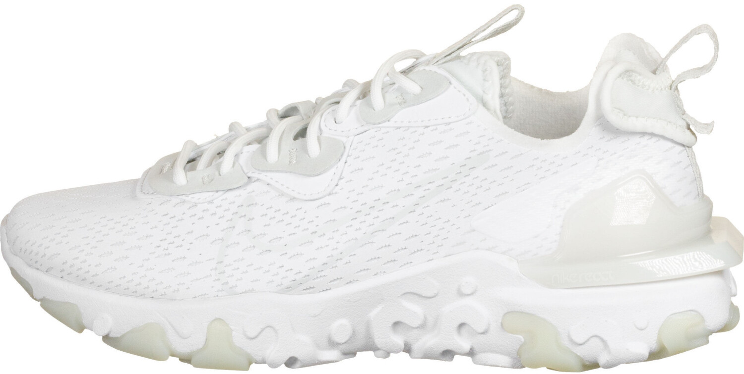 Nike react blanche hot sale