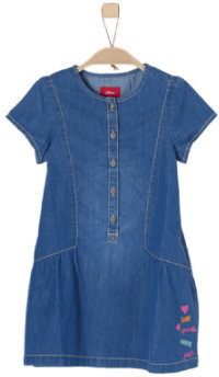 S.Oliver Jeansdress blue denim non stretch (82.2691-55Y2)
