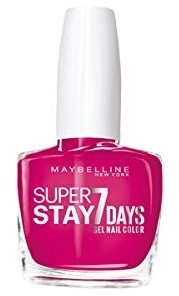 Gemey Maybelline Super Stay Forever Strong 7 Days - 180 Rosy Pink (10 ml)