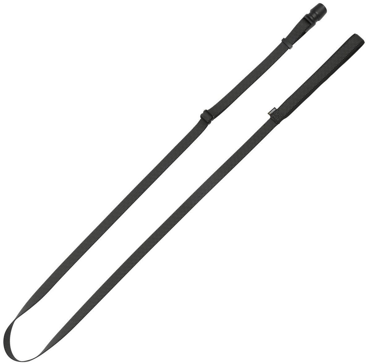 Goleygo Flat Dog Lead Black - by Kerbl - Size M: 140 - 200cm long, 20 mm wide
