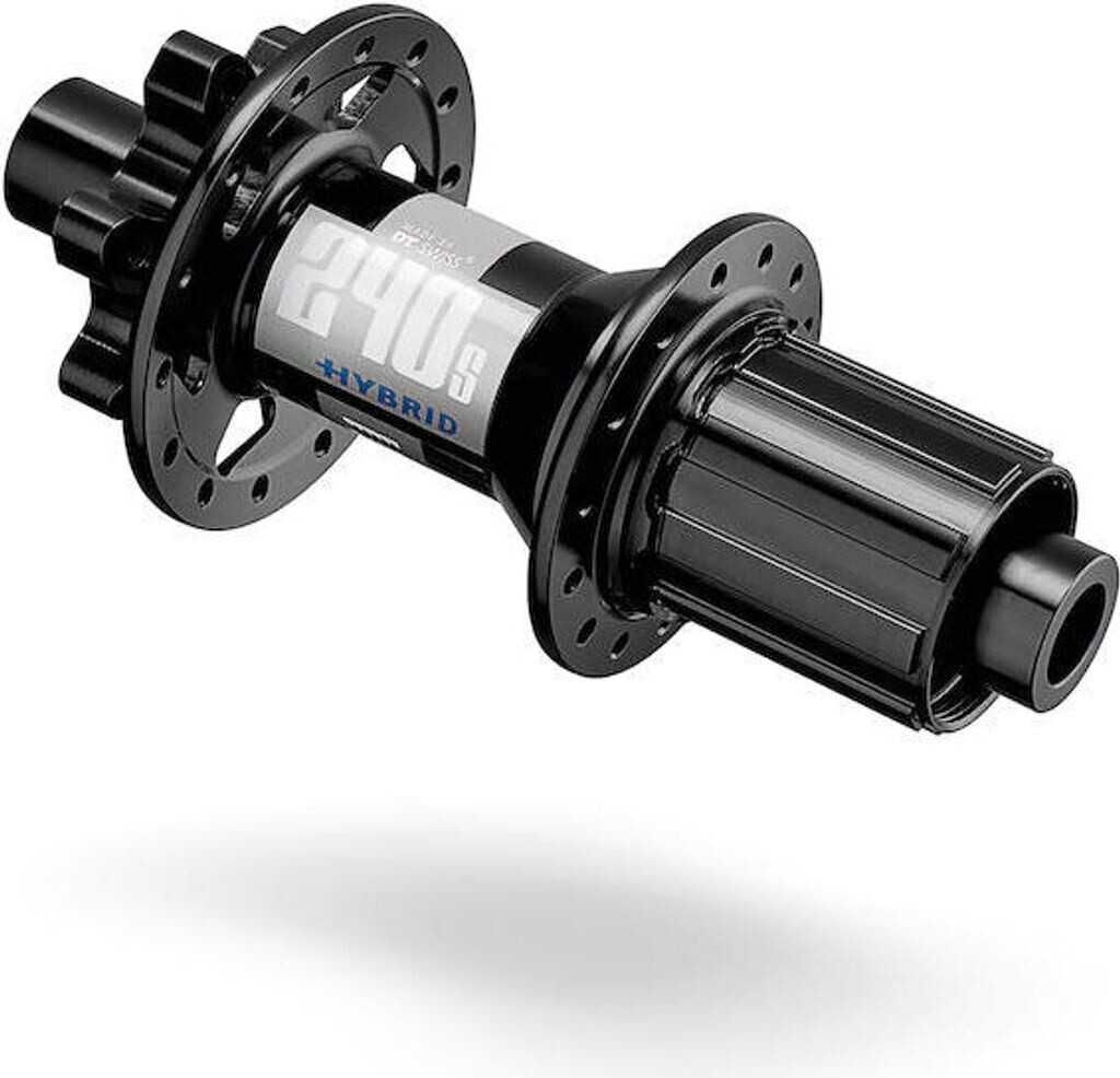 DT Swiss 240s Boost Disc 6-Loch Hybrid schwarz-grau 12 x 148 mm / 36 Loch / Shimano Micro Spline