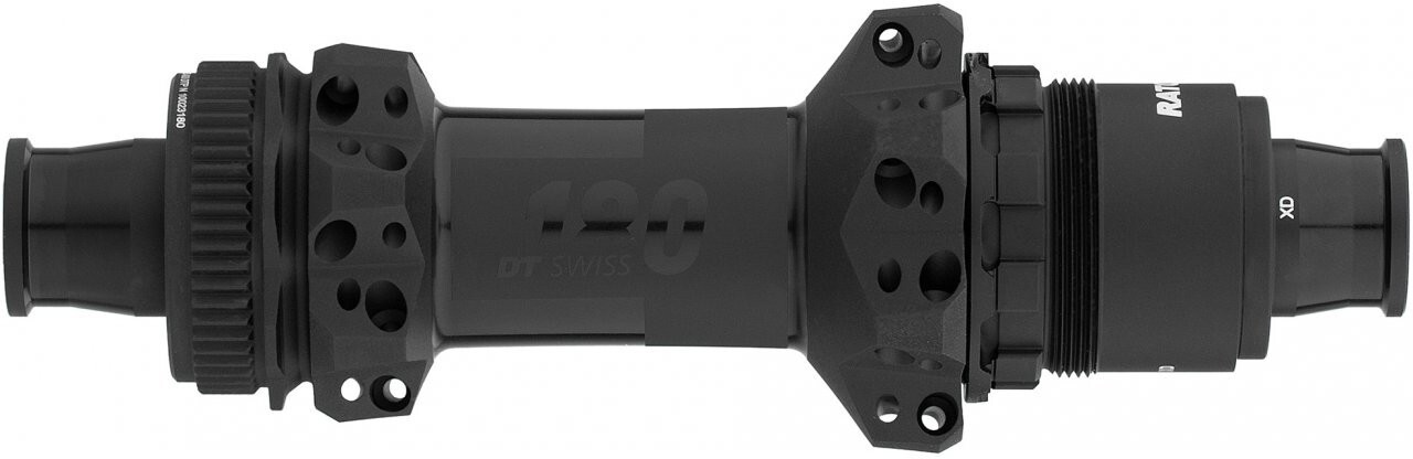 DT Swiss 180 Boost Disc Center Lock Straightpull schwarz 12 x 148 mm / 28 Loch / Shimano Micro Spline