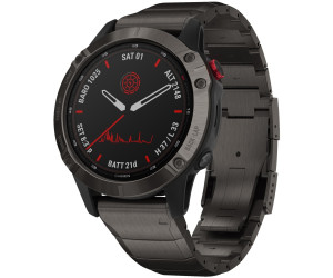 Garmin f nix 6 Pro Solar Titanium Carbon Grey a 1.049 99 oggi Migliori prezzi e offerte su idealo