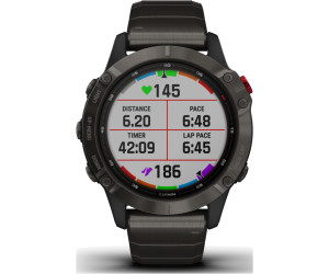 Garmin f nix 6 Pro Solar Titanium Carbon Grey a 590 00 oggi