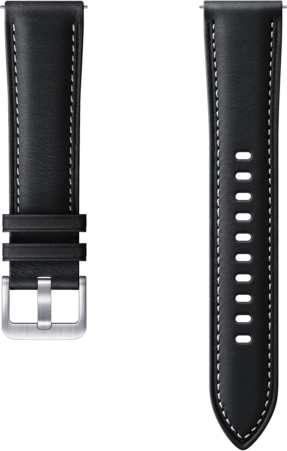 Samsung Stitch Leather Band (20mm) Black