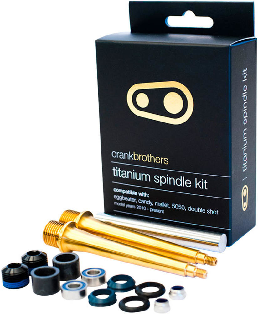 Crankbrothers titanium spindle upgrade kit