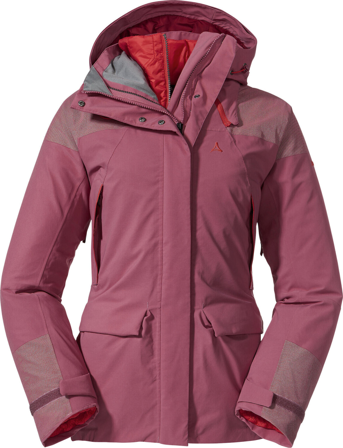 Schöffel 3in1 Parka Roraima L red moscato