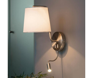 Applique Essential Nickel Mat, Lampe Interieur Faro