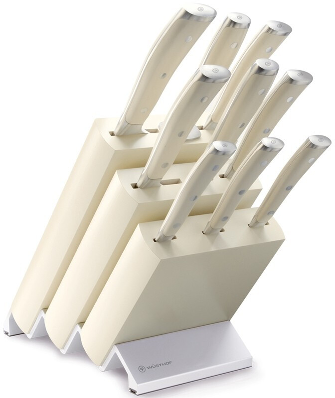 Wüsthof Classic Ikon Crème Knife Block 9 pcs (1090470901)