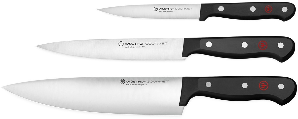 Wüsthof Gourmet Knife Set 3 pcs (1125060307)