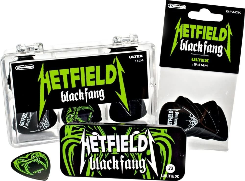 Dunlop PH112T94 James Hetfield - Metallica Set of 6 Guitar Picks